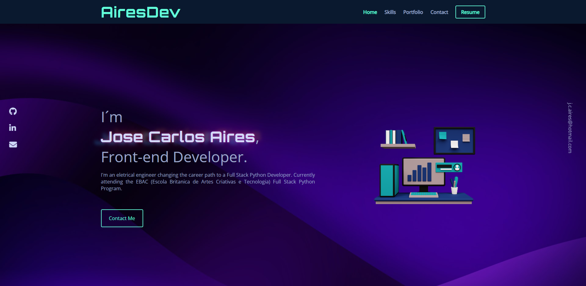 Portfolio - Airesdev Page